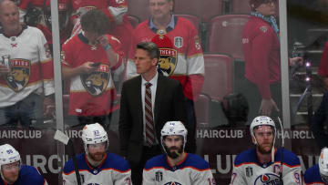 Edmonton Oilers head coach Kris Knoblauch 