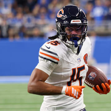 Odunze was targeted just three times and failed to record a catch in the Bears' 47-42 win over the Bengals. 