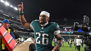 Barkley leads the league in rushing yards and is top three in touchdowns