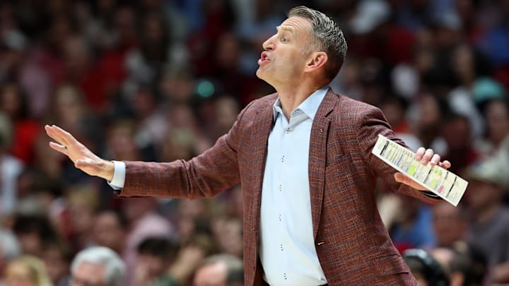 Alabama Crimson Tide head coach Nate Oats
