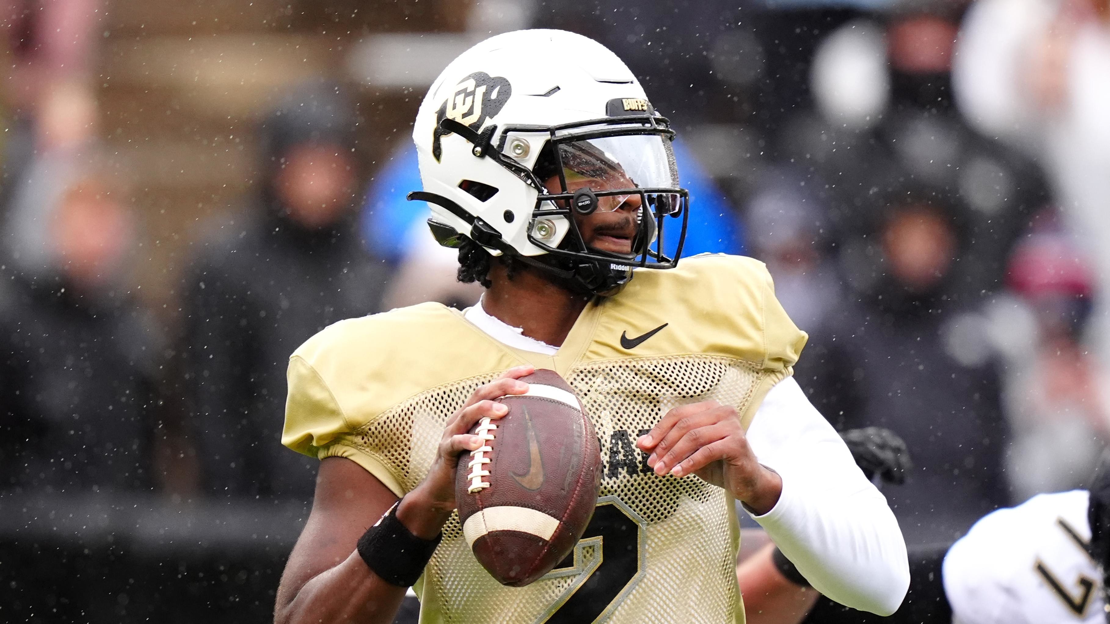 Shedeur Sanders, son of Colorado coach Deion Sanders