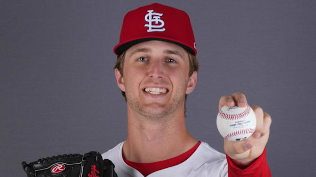 St. Louis Cardinals pitcher Quinn Matthews St. Louis Cardinals pitcher Quinn Matthews