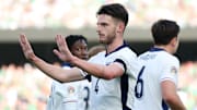 Declan Rice opened the scoring for England against Ireland