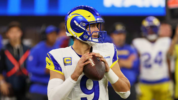 Los Angeles Rams quarterback Matthew Stafford is the odds-on favorite to win NFL MVP. Los Angeles Rams quarterback Matthew Stafford is the odds-on favorite to win NFL MVP.