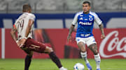 Cruzeiro jogoumuito mal nesta quarta-feira