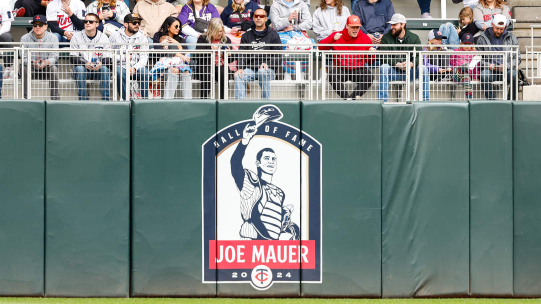Joe Mauer is being inducted into the Baseball Hall of Fame on Sunday afternoon.