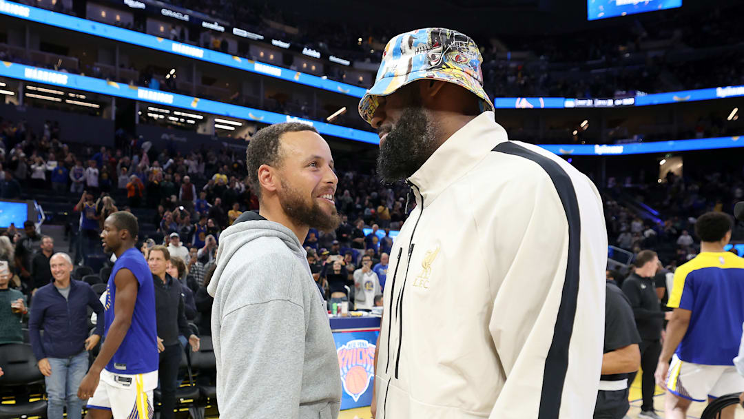 LeBron James, Los Angeles Lakers and Stephen Curry, Golden State Warriors