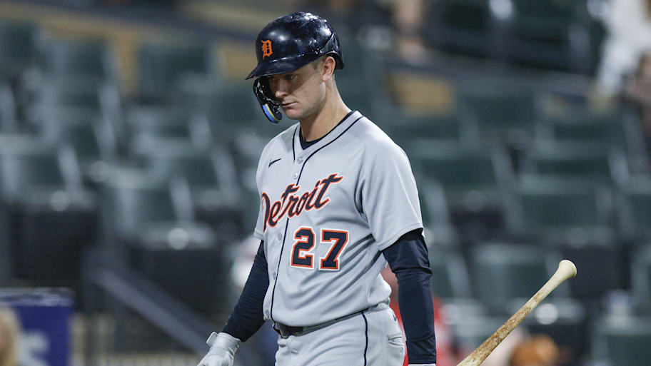 Detroit Tigers shortstop Trey Sweeney