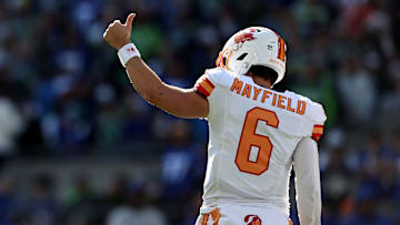Tampa Bay Buccaneers QB Baker Mayfield firmly established himself as the MVP frontrunner after another incredible game in Week 5.