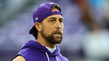 Former Carolina Panthers wide receiver Adam Thielen