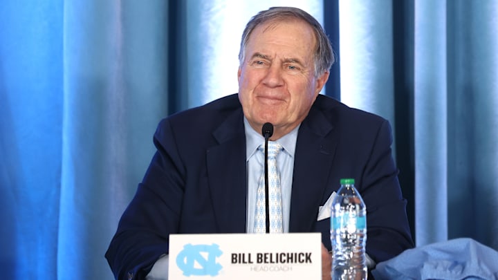 North Carolina Tar Heels Present New Football Coach Bill Belichick