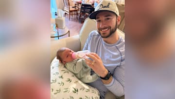 NASCAR O'Reilly Auto Parts Series driver Anthony Alfredo and his wife, Emily, have welcomed their first child into the world, a daughter with the name Everleigh Grace Alfredo.
