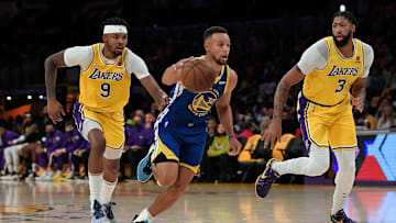 Golden State Warriors v Los Angeles Lakers