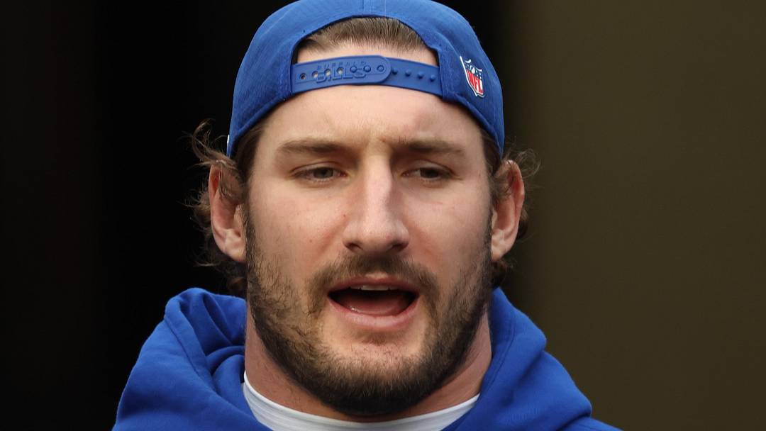 Former Buffalo Bills defensive end Joey Bosa takes the field