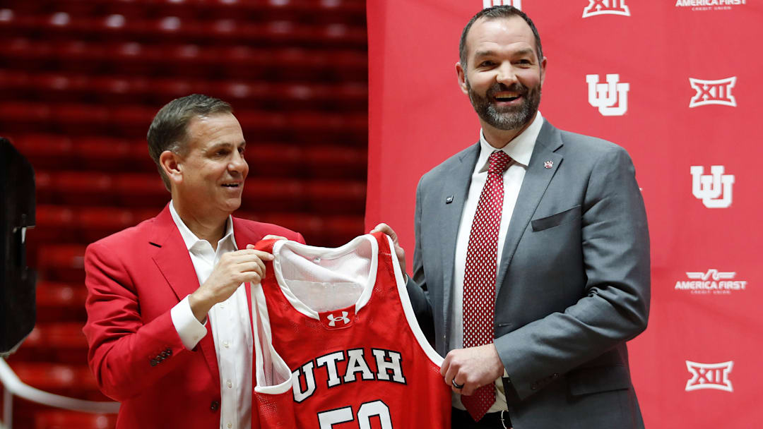 Utah Introduces New Men's Head Basketball Coach Alex Jensen