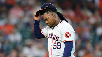 Houston Astros starting pitcher Framber Valdez