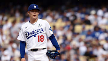 Yoshinobu Yamamoto - New York Yankees v Los Angeles Dodgers