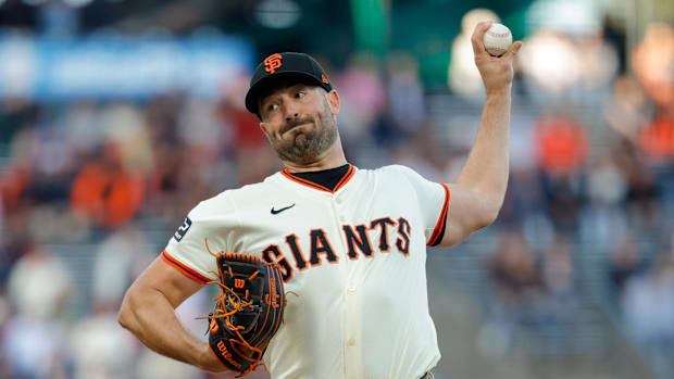 San Francisco Giants pitcher Robbie Ray