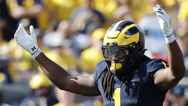 Michigan Wolverines linebacker Jaishawn Barham