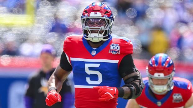 New York Giants linebacker Kayvon Thibodeaux.