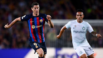 Barça, de Lewandowski, enfrenta a Inter de Lautaro