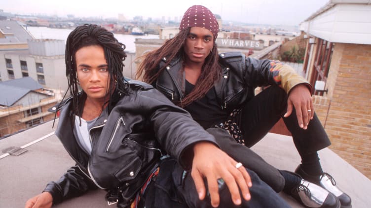 Rob Pilatus and Fab Morvan of Milli Vanilli.