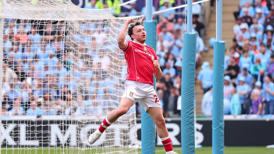Ollie Rathbone celebrating.