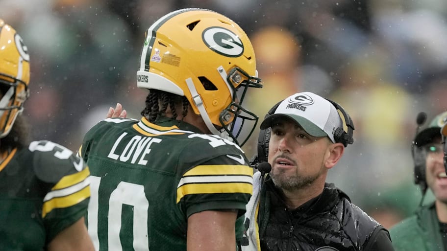 Jordan Love and Matt LaFleur