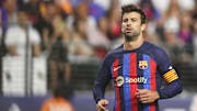 Gerard Piqué contre le Real Madrid en amical.