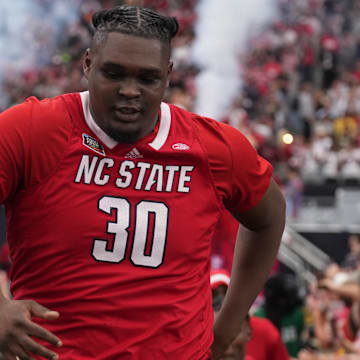 NC State basketball forward DJ Burns