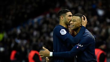 Kylian Mbappe, Achraf Hakimi, PSG
