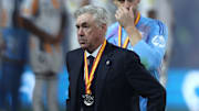 Carlo Ancelotti não gostou de ouvir perguntar de jornalistas após goleada sofrida na Supercopa
