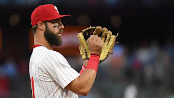 Philadelphia Phillies outfielder Weston Wilson (37) against the Atlanta Braves at Citizens Bank Park