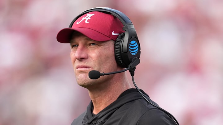 Coach Kalen DeBoer and Alabama were stomped by top-ranked Indiana in the Rose Bowl