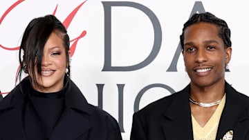 A$AP Rocky, Rihanna at the 2025 CFDA Awards