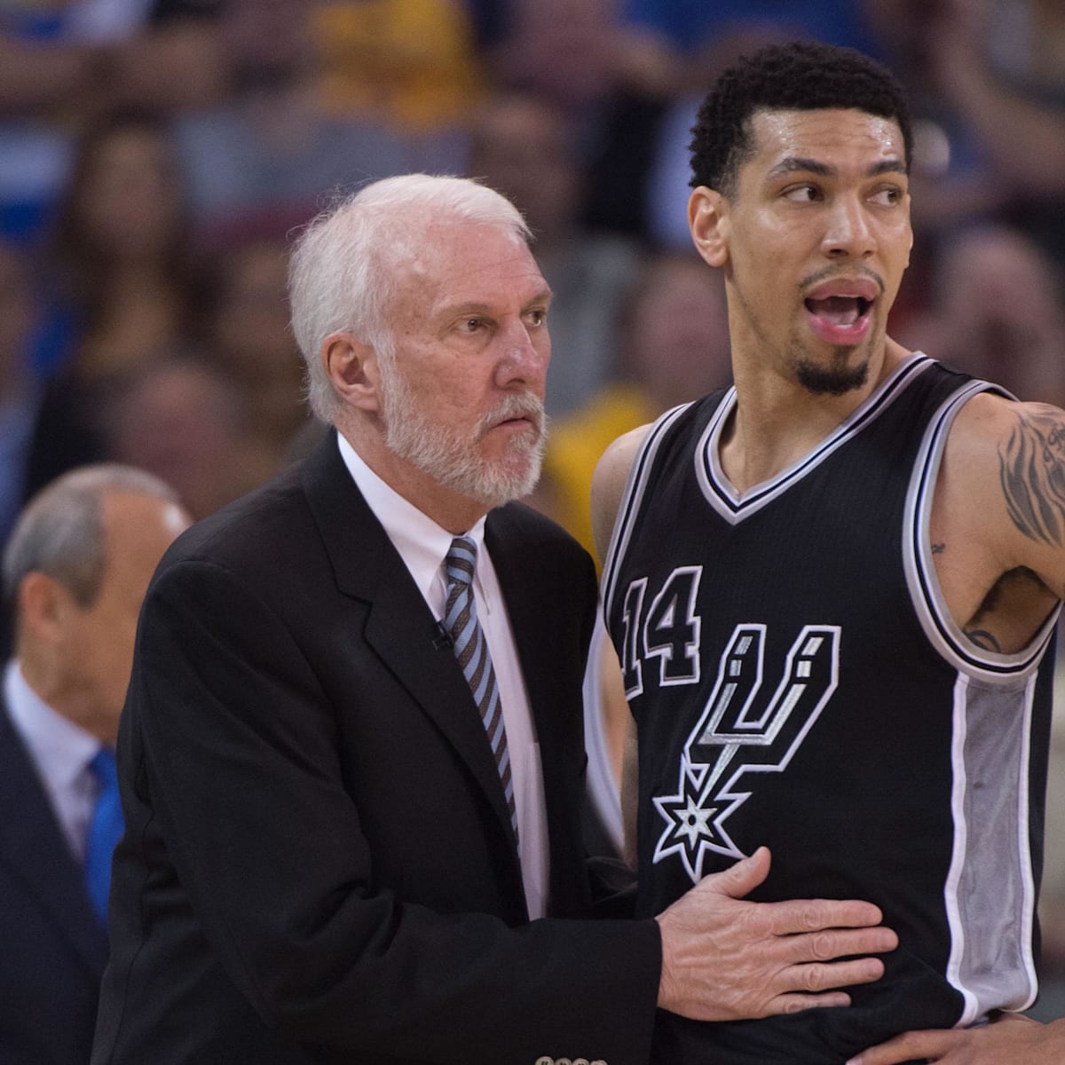 Spurs Coach Gregg Popovich Reacts To Danny Green News
