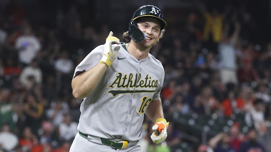 Nick Kurtz hit four home runs in a 15-3 win over the Astros Friday night. | Troy Taormina-Imagn Images