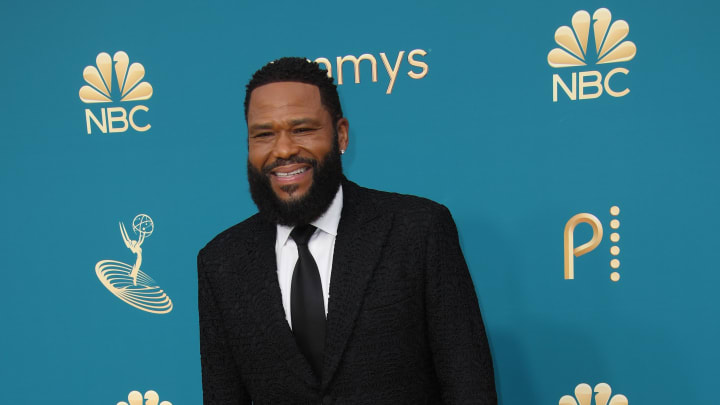 Sep 12, 2022; Los Angeles, CA, USA; Anthony Anderson arrives at the 74th Emmy Awards at the
