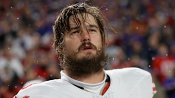 San Francisco 49ers offensive tackle Colton McKivitz (68)