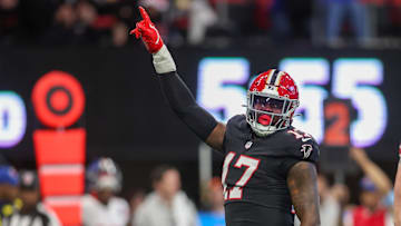 Atlanta Falcons outside linebacker Arnold Ebiketie had a strong close to the 2024 season.