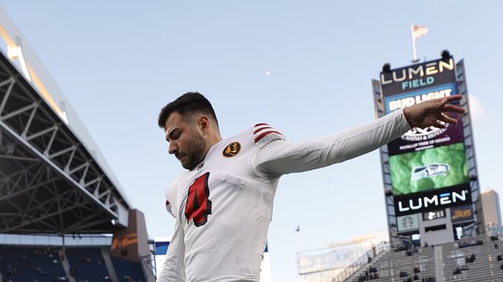 San Francisco 49ers kicker Jake Moody (4)