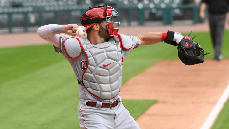 Cincinnati Reds catcher Curt Casali