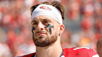 San Francisco 49ers wide receiver Ricky Pearsall (14)