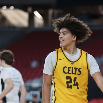Isaiah Barnes of Encino Crespi had a promising weekend at Section 7 in Glendale, Ariz. in June of 2024.