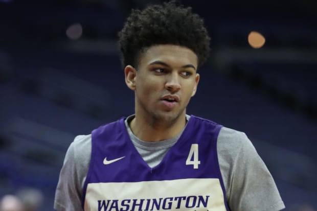     Former Huskies guard Matisse Thybulle during the 2019 NCAA Tournament.