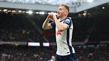 Dejan Kulusevski was in fine form for Tottenham against Manchester United