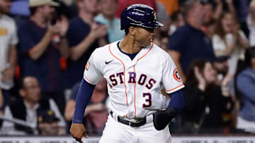 Jeremy Peña despachó su tercer jonròn de la temporada 2022 
