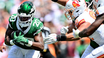 NY Jets running back Breece Hall