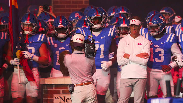 Lane Kiffin's future at Ole Miss is up in the air.