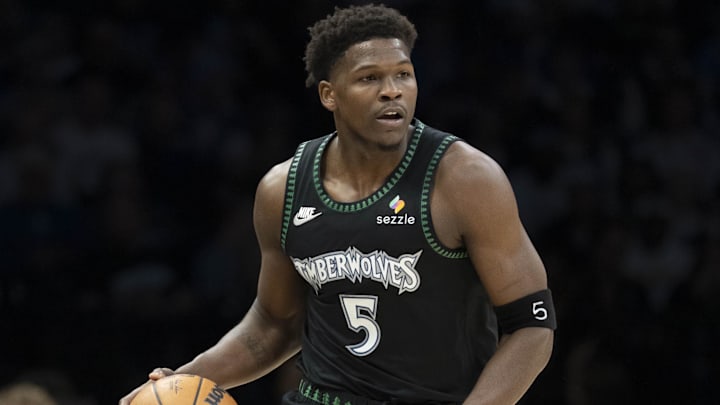 Minnesota Timberwolves guard Anthony Edwards.